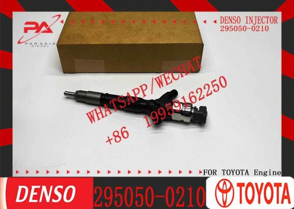 Inyector de motor de venta en caliente 2950500210 295050 0210 Inyector de combustible ferroviario común 23670-09340 295050-0210 para Toyota Hiace