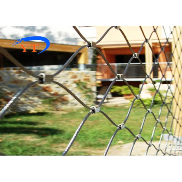 Diamond Inox Balustrade Cable Mesh Stair Railing Flexible Stainless Steel Mesh