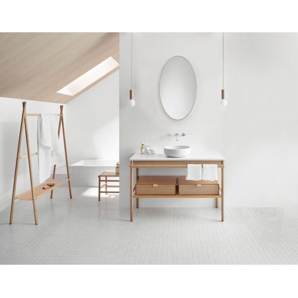 Овальная Frameless стена установила толщину зеркала 1.8CM макияжа