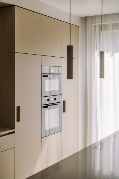Armário de cozinha inteligente Mdf Melamina Laminado de placa de 18 mm Armário de cozinha impermeável