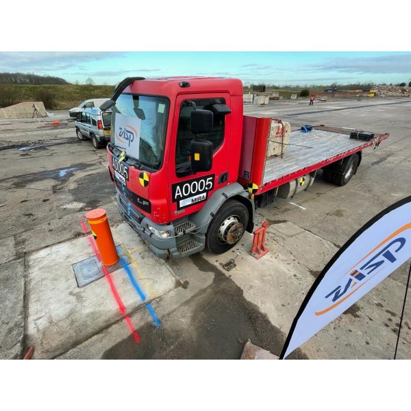 PAS 68 & IWA 14-1 Certified Automatic Rising Bollard with K12/M50 Crash-Rated Hydraulic Security and 1000mm Intercept Height