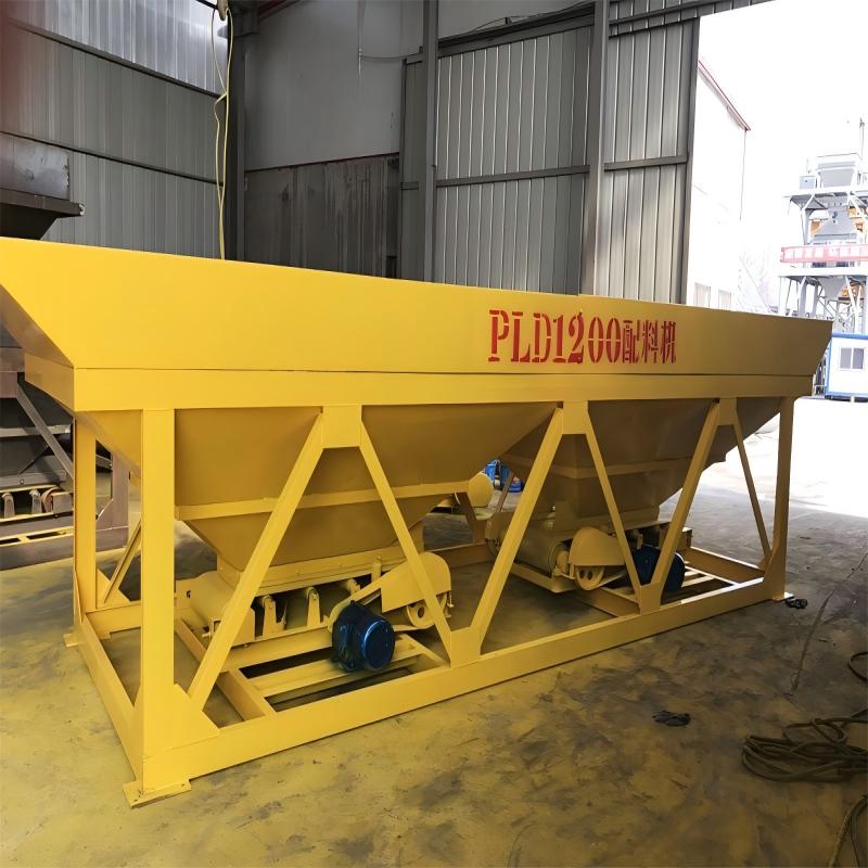 Cement Plant Equipments PLD Series Concrete Batching Machine High Productivity Multi-hopper Aggregate Batching Equipment