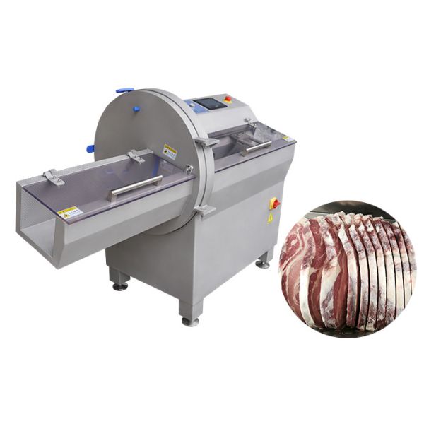 JY-21K Промышленный морозильный мясорез для резки говядины бекон в лом с серповым лезвием