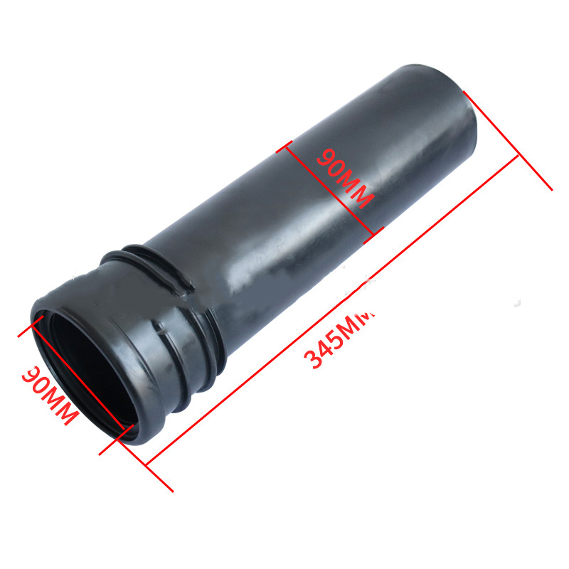 Hidden Water Tank Accessory, The Sewage Elbow Pipe Was Straightened And Then The D90 To 110 Pipe Was Changed For PVC Wall Drainage, And Then A 90 To 90 HPDE Pipe Was Used.