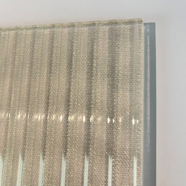 Laminated Glass With Metal Mesh Laminated Glass For Hotel House Hallway