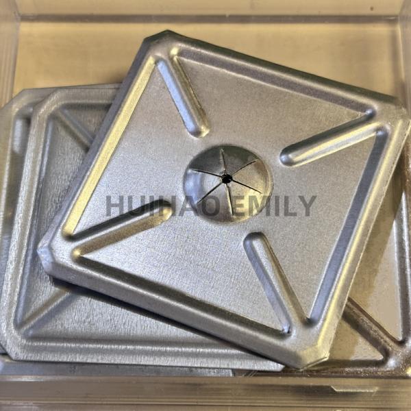 2-1/2 Mild Steel Square Insulation Self Locking Washer For Fixing Insualtion Fasteners