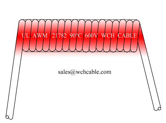 UL21782 Electric Equipment Extendable Curly Cable