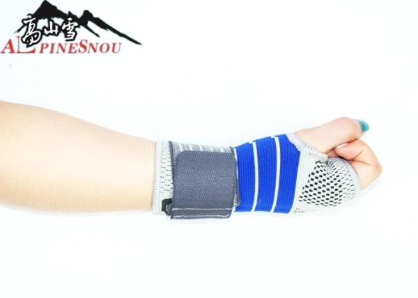 Durée de vie tricotée de vitesse de sports de silicagel longue de gymnase de protecteurs protecteurs de paume