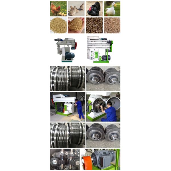 Low Noise Poultry Animal Feed Production Machine For Livestock Feed Line