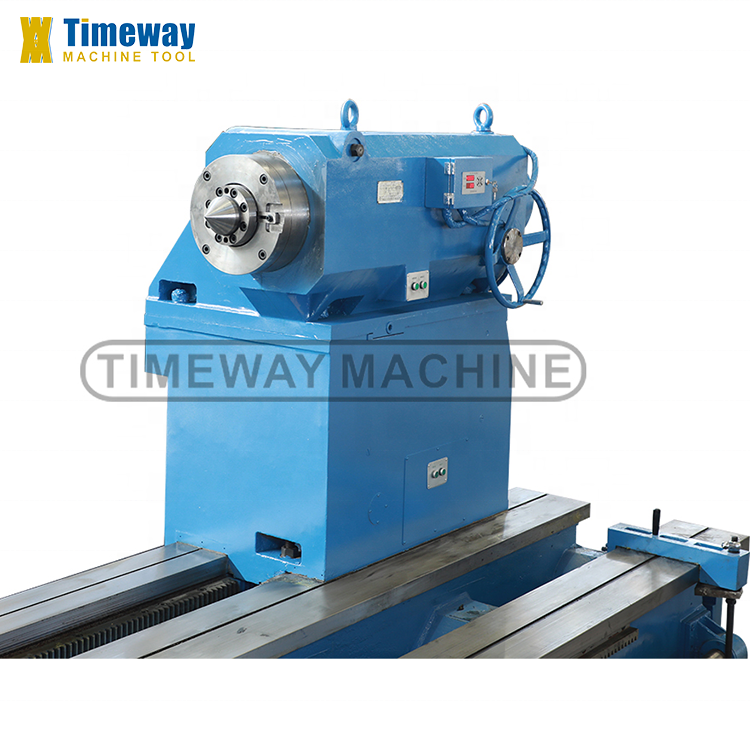 Sell Big Swing Horizontal Flat Bed CNC Turning Lathe Machine with Metric 140 Taper Hole