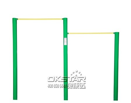 Public Park Used Outdoor Simple Fitness Equipment Uneven Bars