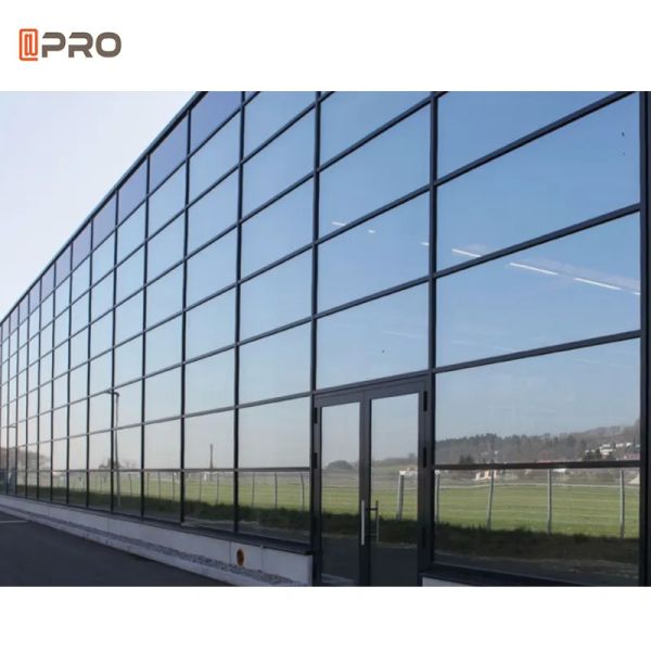 curtain wall Acoustic 150mm Aluminium Sun Shade Louvres