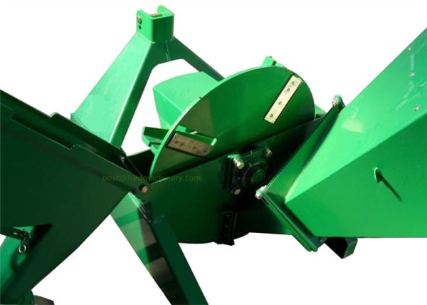 Four Inch Self Feeding Wood Chipper With 4 Cutting Knives And 1 Bad Blade