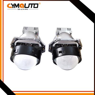 faróis 6500K do diodo emissor de luz do feixe duplo da lente do projetor do diodo emissor de luz do feixe 75W alto