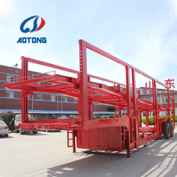 3 Axles Double Deck Car Carrier Semi Trailer 15000mm for 7-10 Cars
