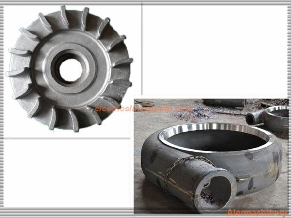 High Chrome Cast Iron Submersible Slurry Pump Submersible Pump Impeller ZJQ      