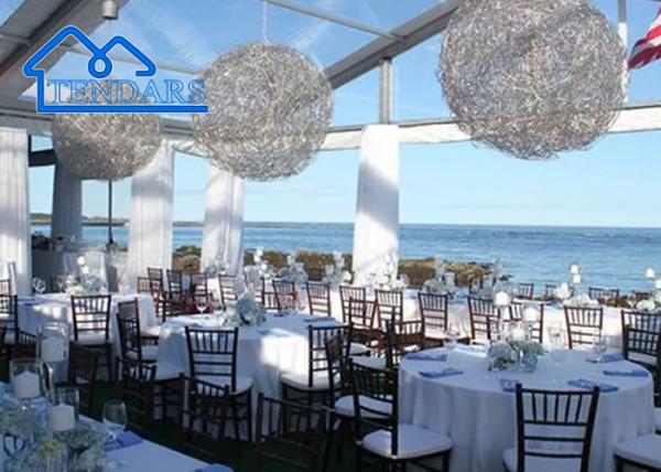 Luxury White Aluminum Party Tents Fire Retardant DIN4 Used Event Tents For Sale Party Plus Tents And Events
