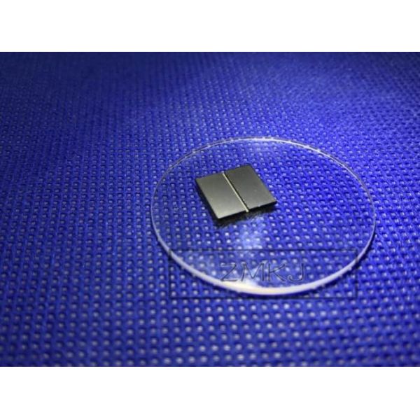 Customized Size Silicon Carbide Wafer 10x10x0.5mm 4H-N SiC Crystal Chips