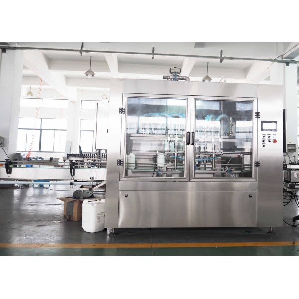 Линия жидкостная машина упаковки 500ml автоматической бутылки заполняя удобрения - том 5L