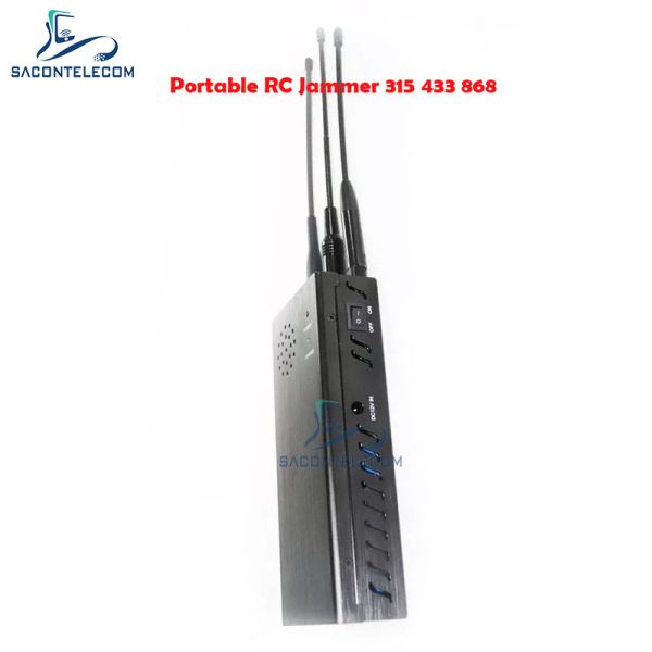 10 ватт антенны Jammer 8000mAh RC315 RC433 RC868 Omni сигнала автомобиля удаленной