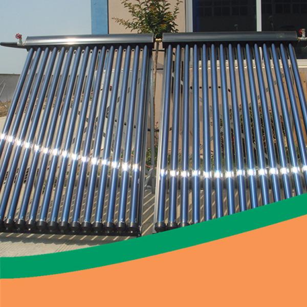 316 Stainless Steel Vacuum Tube Solar Collector CE 45 Degree Angle