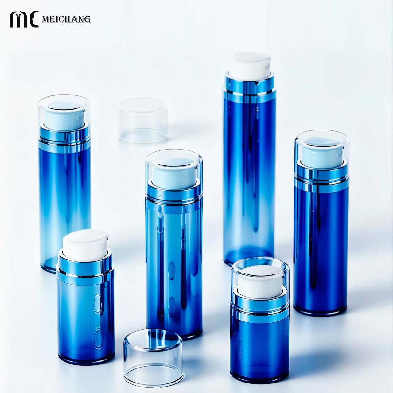 30ml 50ml 100ml Dual-Layer AS Airless Bottle for Serum Packaging(MC-299)