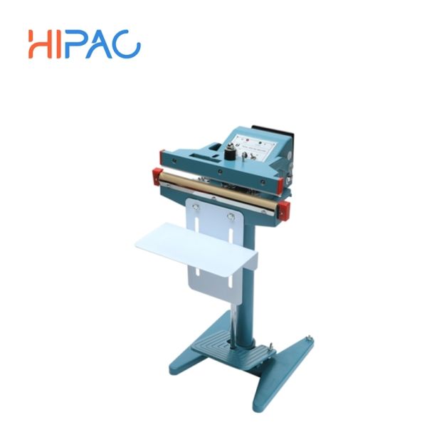 Hipac PFS 350/450 Adjustable Voltage Multifunctional Semi-Automatic Foot Pedal Sealing Machine for Aluminum Foil Bags and Plastic