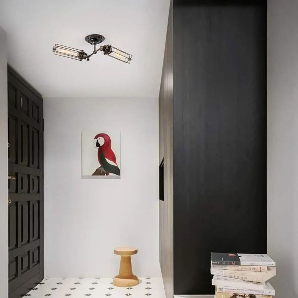 Corridor Staircase Restaurant Loft Bedroom Bedside Lamp Retro Industrial Iron Wall Light(WH-VR-144)