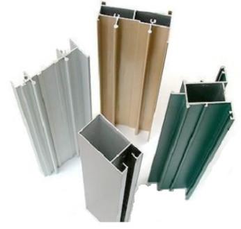 Luxurious Powder Coated Aluminum Profile For Casement Window With Double Glass