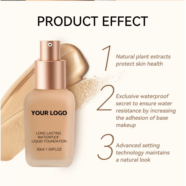 Private Label Korean Cream Cushion Liquid Makeup Foundation Dark Skin Matte Bb Cream Powder Make Up Waterproof New Foundation