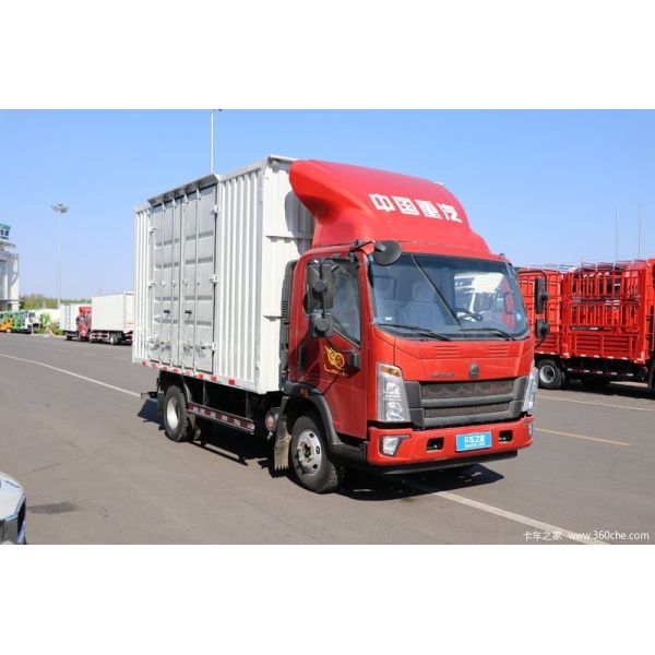 SINOTRUK HOWO 4x2 3 tons van cargo truck for sale