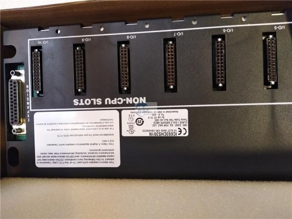 Placa de base modular General Electric IC693CHS391 do processador central de General Electric IC693CHS391 10-Slot