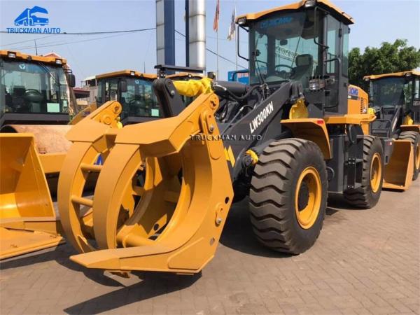 LW300KN amarelo 3CBM 3 toneladas de XCMG Payloader
