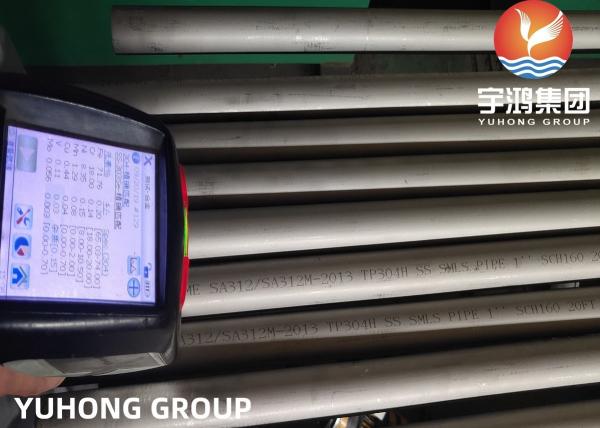 ASTM A312 TP304H(UNS S30409) Stainless Steel Seamless Pipe For Chemical Industry