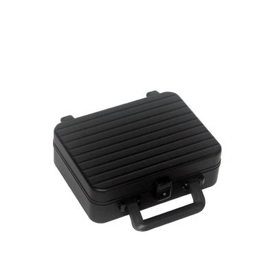 Black Pure Aluminum Watch Case For Storage And Display Watches