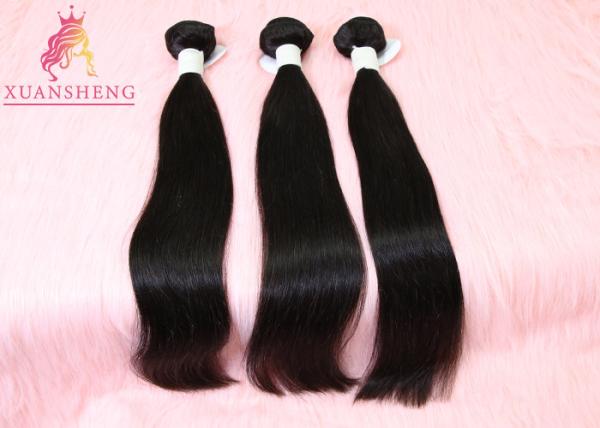 9A Real Raw Brazilian Straight Hair Bundles Remy 100% Natural Color