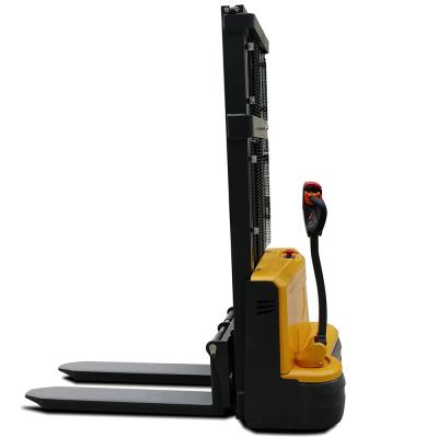 Warehouse Electric Walkie Stacker Forklift 1.5 Ton 2 Ton 1.6m Electric Pallet Stacker