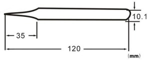 Safe Precision ESD Esd Plastic Tweezers AISI 302 Material Length 110 - 140mm
