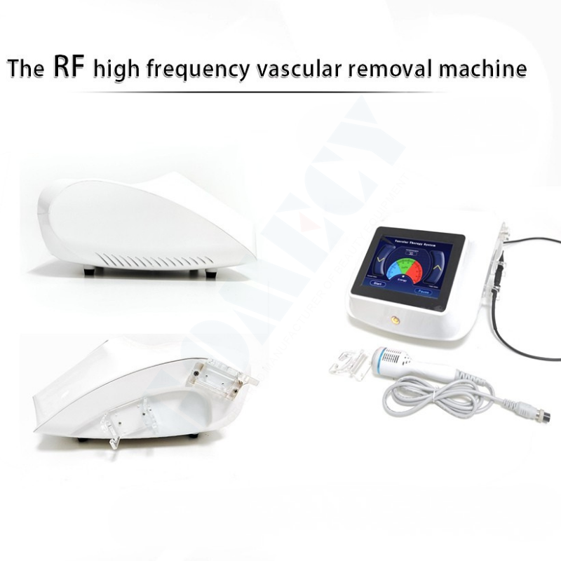 Professional Skin Management Radio Frequency Vascular Care Device With Electrolysis Hair Removal Integration
