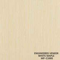 Fabricado em madeira recombinada Finê White Maple 168S Straight Grain para o interior do carro