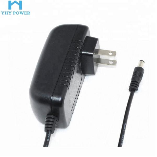 Wall Plug LED Power Supplies Ac Dc Adapter Ce Ul / Cul Gs Kcc Certification