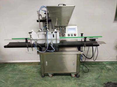 Servo Máquina de enchimento de creme cosmético Máquina de enchimento de bomba de engrenagem de cabeça dupla