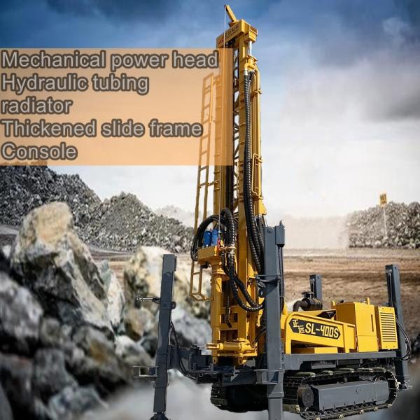 Truck Mounted Water Well Drilling Equipment Multi Function Diesel Power