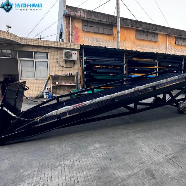 CE-Approved 10tons 22000lbs Mobile Forklift Loading Dock Ramp