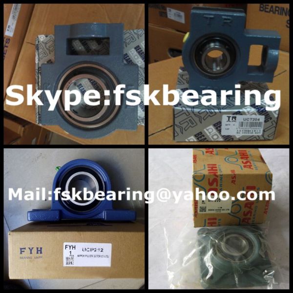 Cast Housing UCT212 Pillow Block Ball Bearing for Agricultural Equipment 60 × 146 × 194mm