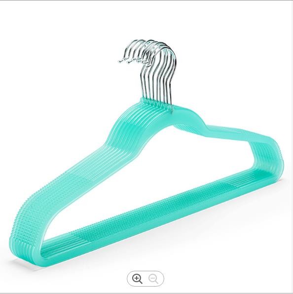 Translucent Thick Plastic Hangers 0.5cm Multiple T Shirt Hanger