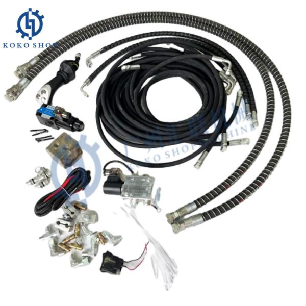 Automatic Hydraulic Quick Pipe Accessories For 5-15 Ton Excavator Parts