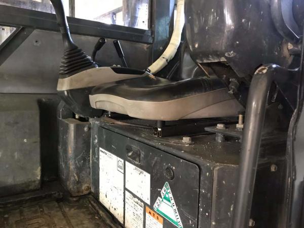 Used Komatsu Excavator PC 35 MR -2 Boom Length Aftercooled Engine Track Length
