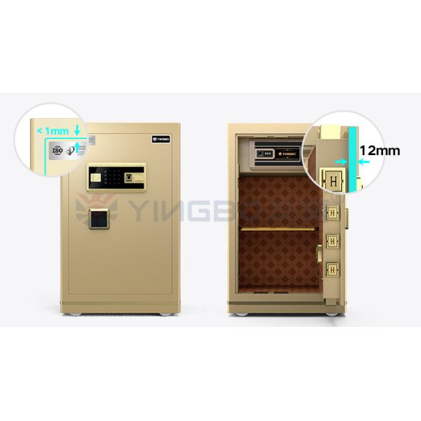 Solid Steel Smart Office Safe Box Biometric Digital Fingerprint Lock YB/N7-70