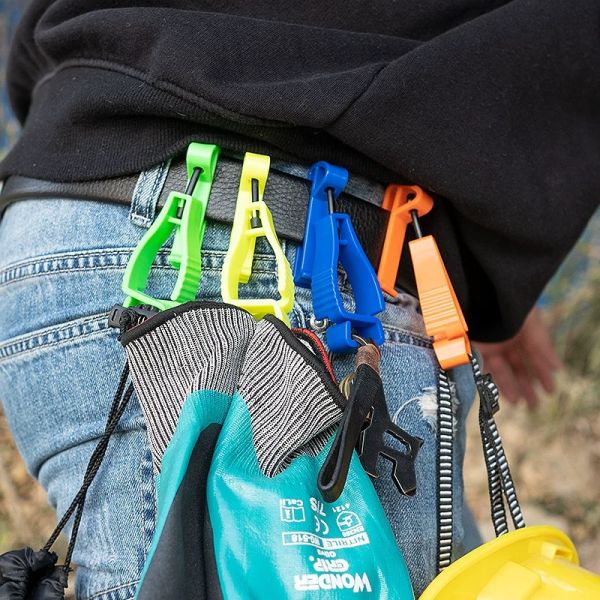 Многоцветные пластиковые клинки для перчаток с индивидуальным логотипом